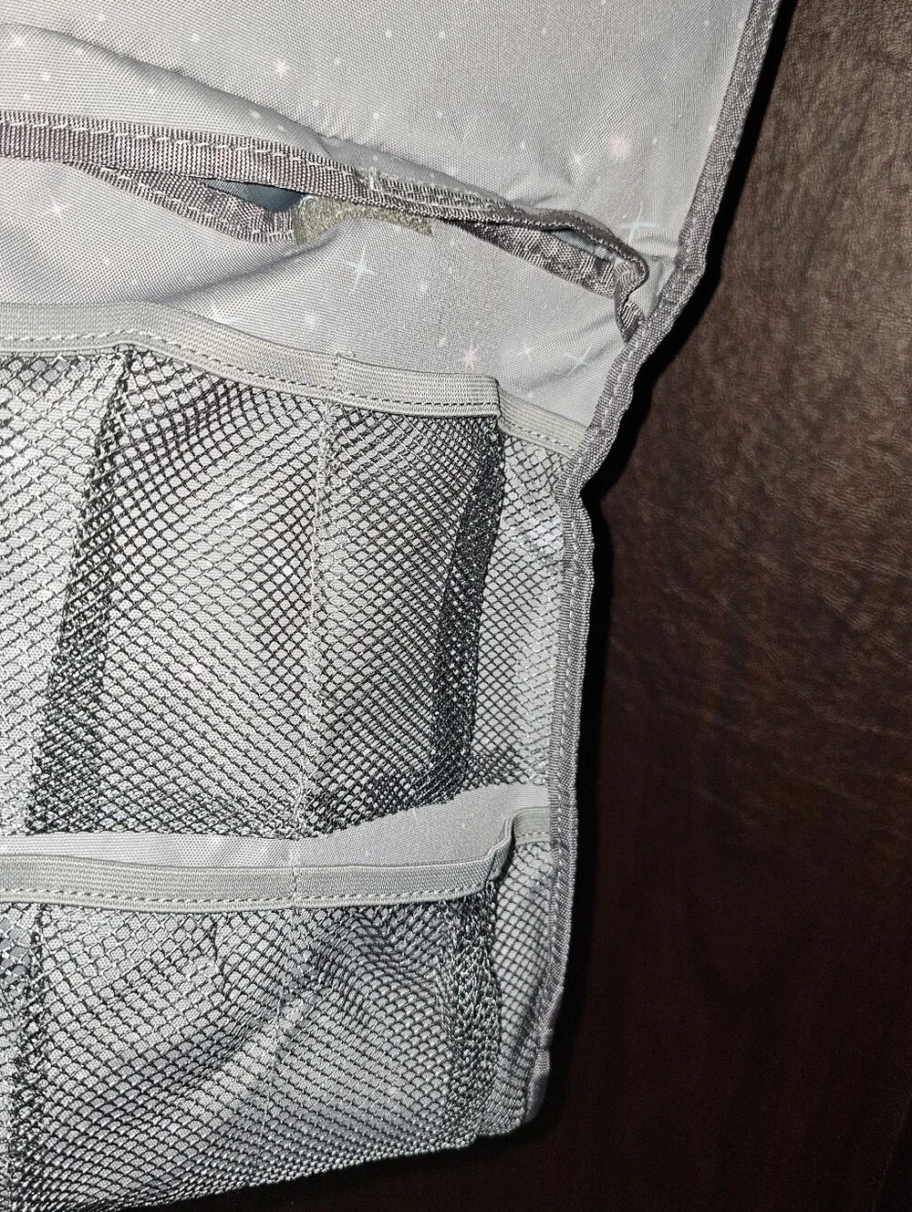 NWT Matein Diaper Bag Grey Galaxy Stars
